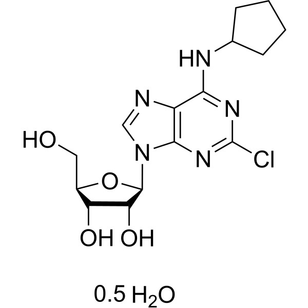 CCPA hemihydrate (2-Chloro-N6-cyclopentyladenosine hemihydrate) 1217443-91-8
